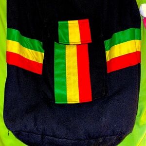 rasta messenger bag